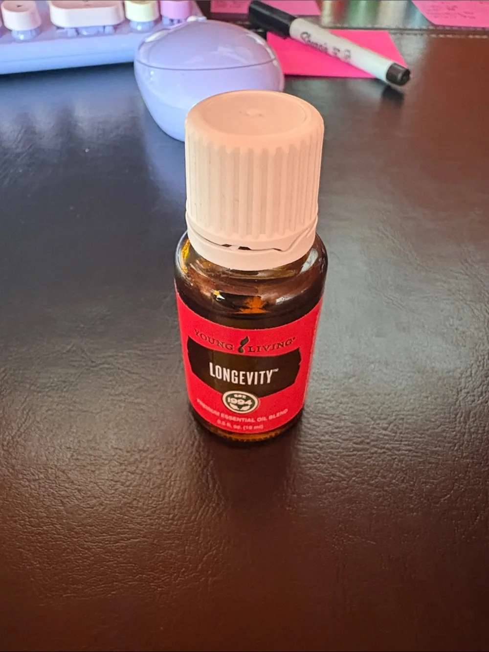 Young Living Longevity Essential Oil Blend - Red & White Cap